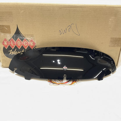 New Klock Werks Flare Windshield 4" Black 2014-2025 Touring KWW-01-0404