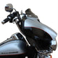 New Klock Werks Flare Windshield 4" Black 2014-2025 Touring KWW-01-0404