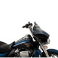 New Klock Werks Flare Windshield 4" Black 2014-2025 Touring KWW-01-0404
