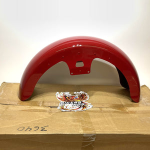 New Harley 2014-2023 Touring Wrapped Front Fender Redline Red 58900196EUZ