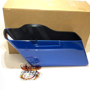 Genuine Harley 2014-2025 Touring Left Hand Saddlebag Electric Blue 90201059EFM