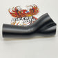 Cobra El Diablo 2014-2022 Harley XL Sportster 4" Black 2:1 Exhaust System 6473B