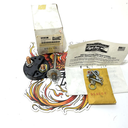 NOS Genuine HARLEY STARTER SOLENOID REPAIR 1965-88 BIG TWIN 1967-80 XL 71465-85T