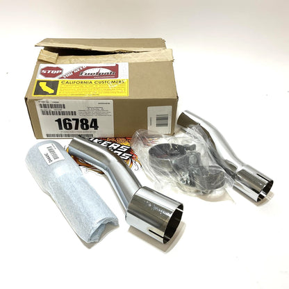 Vance & Hines Chrome 2017-2022 Trike Exhaust Adapter Kit 1802-0387 16784