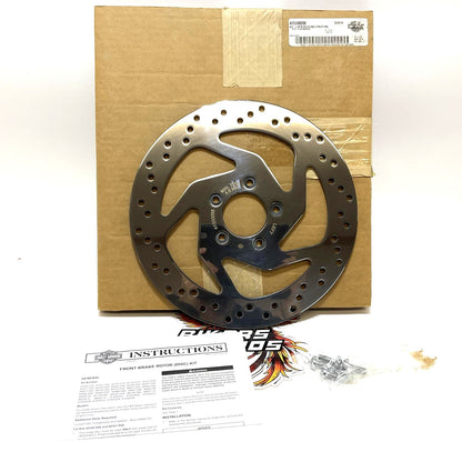 NOS Genuine Harley 2015 Up XG Front Left Polished Brake Rotor 41500096