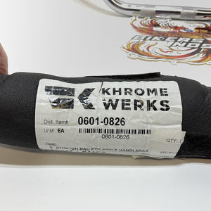 Khrome Werks 1" Ape Hanger 8" Handlebar Stretch/Bad Boy TBW 0601-0826 300071