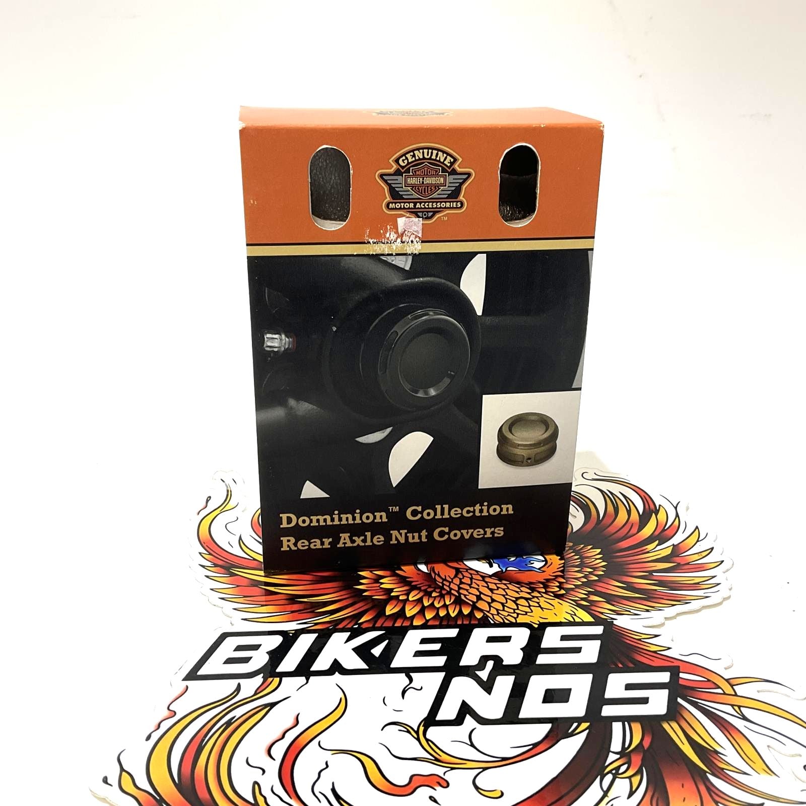 Harley 2008-17 Dyna Softail Minion Collection Rear Axle Nut Cover Blac