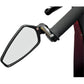 CRG Arrow Side View Mirror Pentagon Black 7/8" Handlebars AO-100