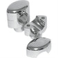 LAChoppers Suzuki Yamaha Handlebar Risers 1" Handlebars 1-1/2" Chrome LA-7402-01