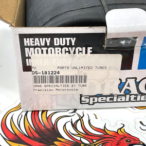 Drag Specialties Inner Tube Heavy Duty 21" Center Metal Valve DS181224