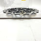 GBrakes 2000-2023 Harley Oversize Wave Front Brake Rotor 13" Black DF680CWSS-B