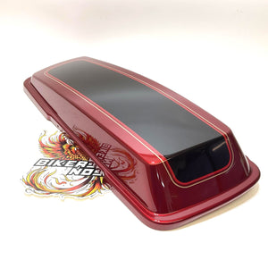 Harley 1993-2013 Touring Right Saddlebag Cover Ember Red Sunglo 90627-12DJU