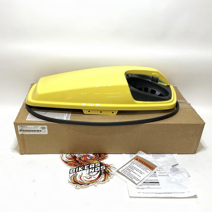 New Harley 2014-2025 Right Saddlebag Speaker Lid Industrial Yellow 90200826EXE