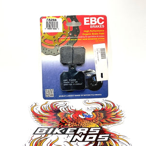EBC 2003-2012 Ducati Organic Front Rear Brake Pads FA266