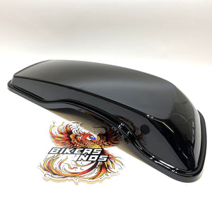 NOS Genuine Harley 2014-2025 Touring Vivid Black Left Saddlebag Cover 90201055DH