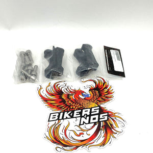 Trask Performance 2008-2023 Touring 3" Brake Rotor Caliper Mounts TM-1040BK