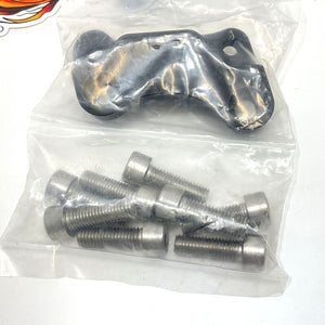 Trask Performance 2008-2023 Touring 3" Brake Rotor Caliper Mounts TM-1040BK