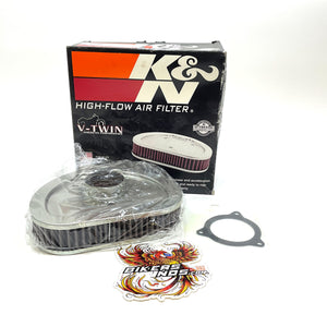 K&N HD-1508 Replacement High-Flow Air Filter 2008-2013 Harley Touring 1011-1289