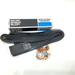 Drag Specialties Rim Strips 21" x 1-3/4" Center Valve Hole 10 Pack DS181505