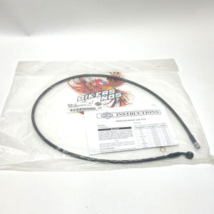 NOS Genuine Harley 44" Diamond-Black Upper Modular Brake Line 35° 38145-10