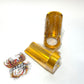 Arlen Ness 2014-2025 Touring Method Performance Bagger Fork Guard Gold 0403-0182