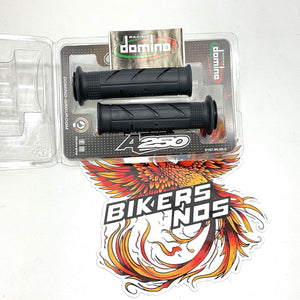 Domino V2 Single Compound Rubber Grips 7/8" Handlebars 0630-2658 A250