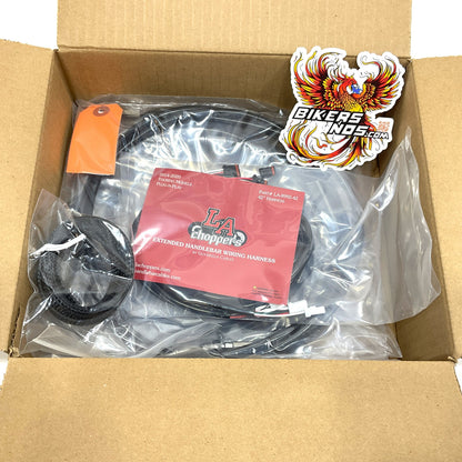LA Choppers 2017-2020 Touring Ape Hanger ABS Cable Install Kit 12"-14" 0662-0559