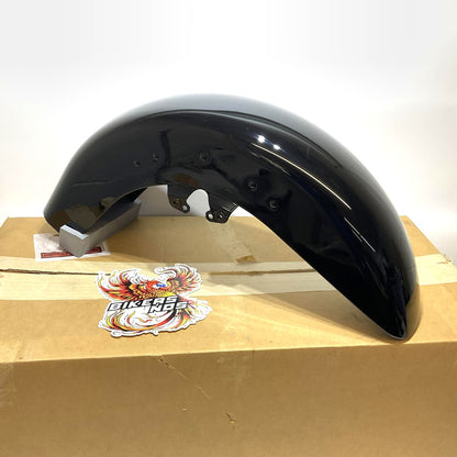 New Genuine Harley Vivid Black Front Fender 2014-2025 Touring 58900072DH
