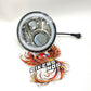 Custom Dynamics 1986 2025 Harley 7" LED Halo Headlamp 2001-2377