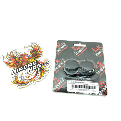 LA Choppers 2023.5UP  Harley Street Glide Fairing Mirror Hole Plugs LA-9001-02B
