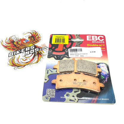 EBC 1980-2024 Kawasaki Ducati Triumph Sintered "HH" Front Brake Pads FA447HH