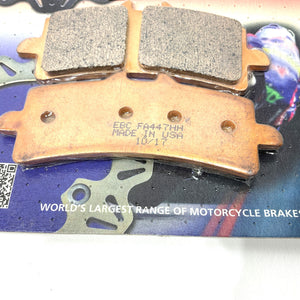 EBC 1980-2024 Kawasaki Ducati Triumph Sintered "HH" Front Brake Pads FA447HH