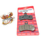 Lyndall Racing 7256-Z+Z-Plus 2008-2011 Harley Dyna Softail Brake Pads 1720-0068