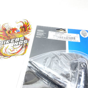Drag Specialties Harley Black Teardrop Right or Left  Mirror 0640-0389