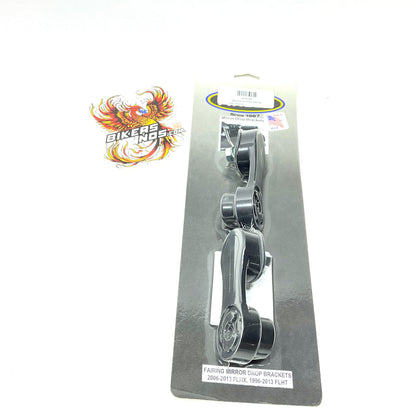 Pingel 1996-2013 Touring Fairing Mirror Drop Bracket Kit 0640-0984
