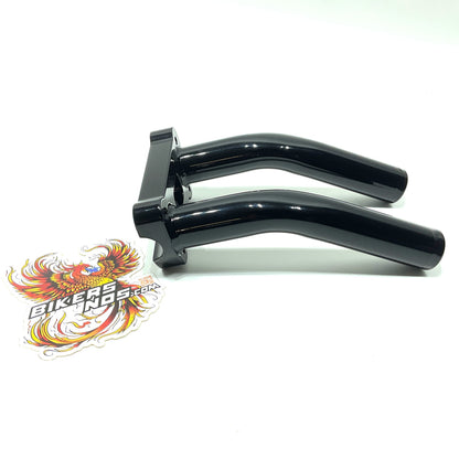 Bung King 8" Black Lower Handlebar Riser Harley Softail Low Rider ST OPLRST-8PB2