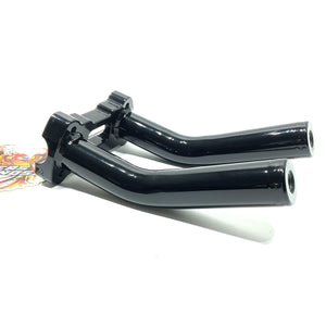 Bung King 8" Black Lower Handlebar Riser Harley Softail Low Rider ST OPLRST-8PB2