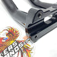 Bung King 8" Black Lower Handlebar Riser Harley Softail Low Rider ST OPLRST-8PB2