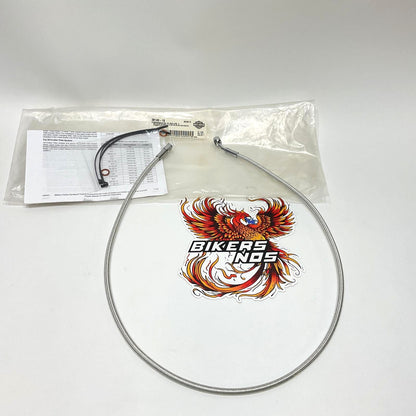 NOS Genuine Harley Diamondback Upper Brake Line 44” 35 Degree Banjo 38149-10