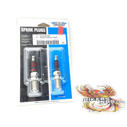 Drag Specialties 2002-2017 V-Rod Spark Plugs Copper 2103-0197