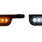 Custom Dynamics Harley Front Mirror Mount Front Turn Signals CD-MMTS-AW-B