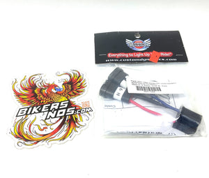 Custom Dynamics 2014-2025 Touring TruBEAM Headlamp Adapter Harness CDTB-H42H9H11
