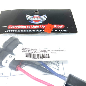 Custom Dynamics 2014-2025 Touring TruBEAM Headlamp Adapter Harness CDTB-H42H9H11