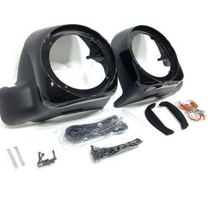 WBA 2014-2025 Harley Touring 6-1/2" Lower Fairing Speaker Adaptor 4405-0532