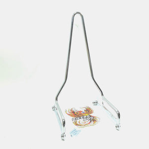 Biltwell 2006-2017 Harley Dyna 25" Chrome EXFIL Sissy Bars Backrest FXD 5003-501