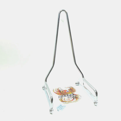 Biltwell 2006-2017 Harley Dyna 25" Chrome EXFIL Sissy Bars Backrest FXD 5003-501