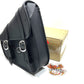 Viking Bags 3L 2004-2022 Harley Sportster Black Motorcycle Swing Arm Bag 17006