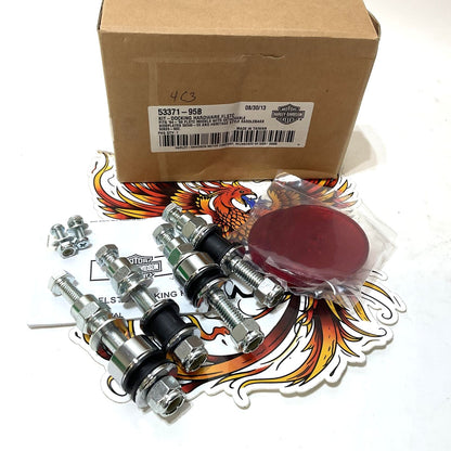 NOS Genuine Harley Saddlebag Docking Hardware 1984-2017 FLSTC 53371-95B