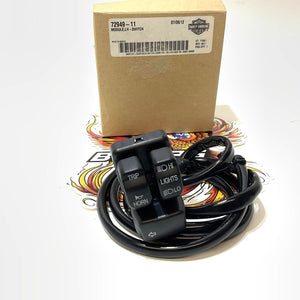 NOS Genuine Harley 2011-2015 XL Softail Dyna Left Hand Switches 72949-11
