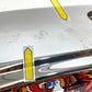 Genuine Harley Chrome 1984-1994 FXR OEM Side Covers 66350-84 66349-84